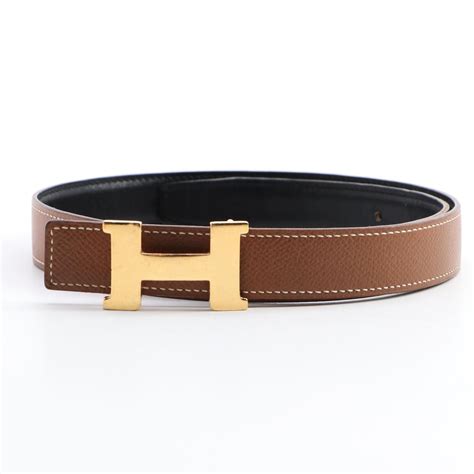 hermes contrast stitching belt black mens|Hermes black belt.